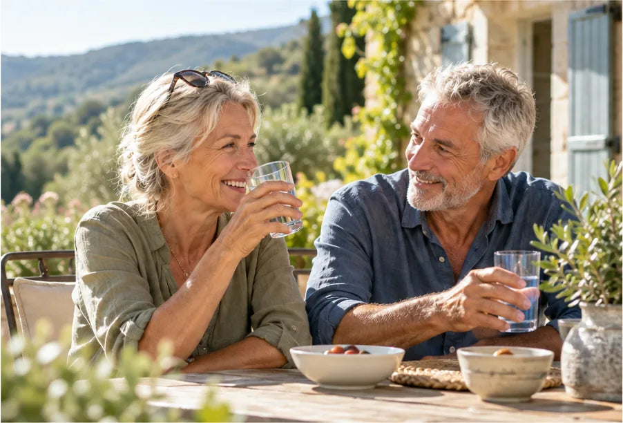 Oxygène, hydratation et vieillissement : après 60 ans